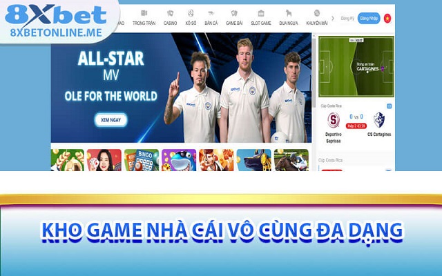 So sánh nhà cái 8XBet và V6BET